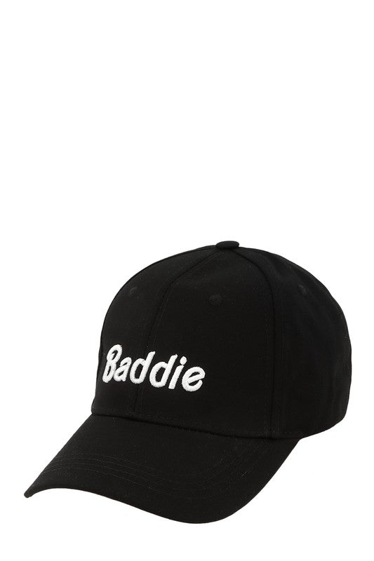 BADDIE Embroidery Cotton Cap Coco’s Tee Boutique